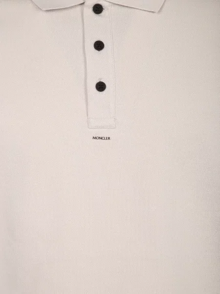 Tricou polo Moncler cu imagine