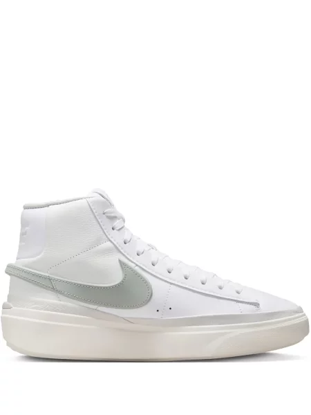 Sacou Nike din piele retro alb