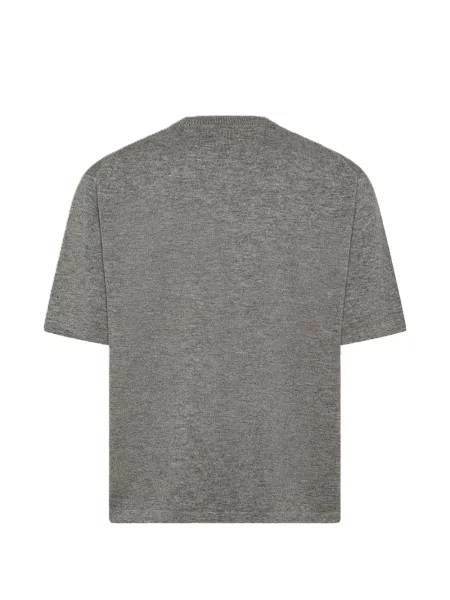 Tricou Cycle cu broderie gri