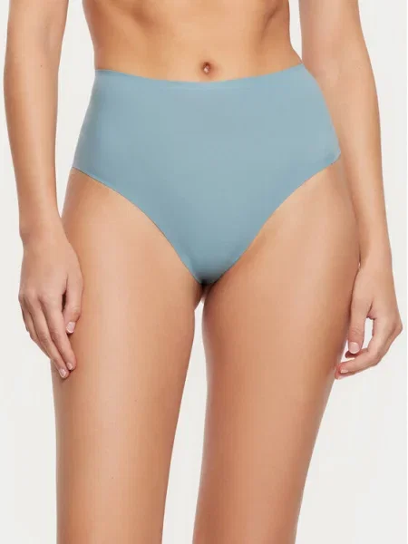 Chantelle Braziliškos kelnaitės aukštu juosmeniu Soft Stretch pilka