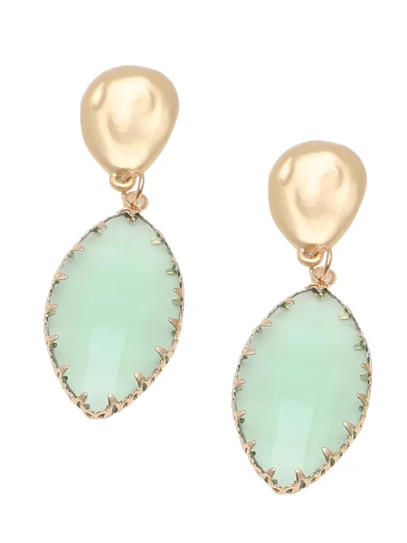 SOHI Uhani Stevie zlata zelena