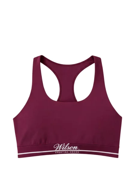 Sutien sport Wilson cu imagine roșu