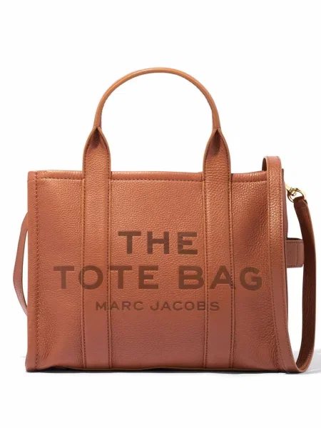 Geantă shopper Marc Jacobs din piele maro