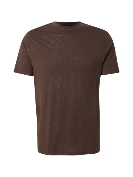 Karl Lagerfeld Tricou maro închis / gri închis negru