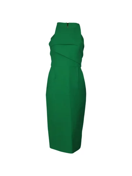 Rochie midi Rm By Roland Mouret tricotate verde
