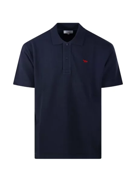 Tricou polo Maison Kitsune roșu
