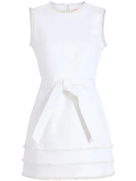 Rochie mini Cinq A Sept scurtă de costum alb