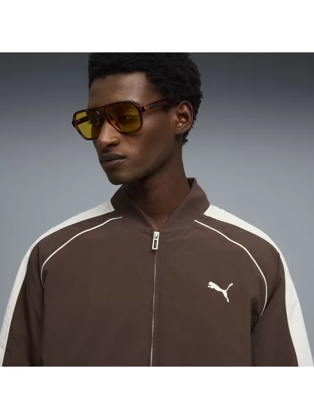 PUMA Kurtka bomberka unisex T7 Odzież S brązowy
