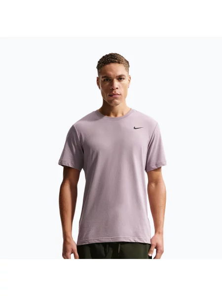 Tricou pentru bărbați Nike Dri-Fit light violet ore/black negru