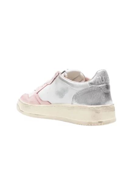 Sneakersy Autry skórzane retro białe