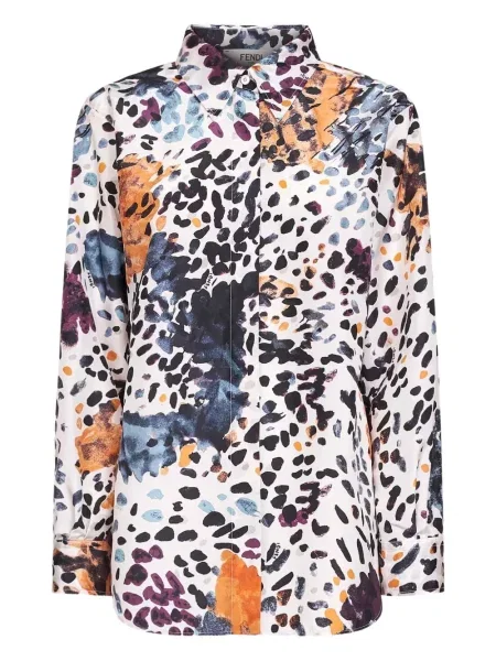 Cămașă Fendi lungă alb