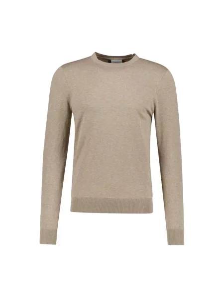 Sweter Profuomo klasyczny beżowy