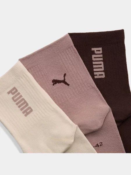 Носки Puma с автографом бежевые