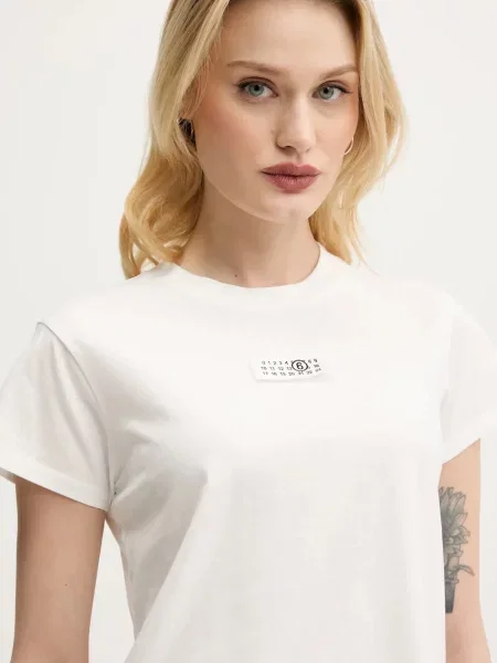 Maison Margiela tricou din femei alb