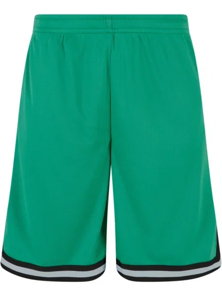 Pantaloni Urban Classics cu dungi plasă negru