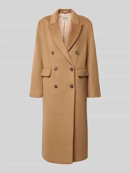 Płaszcz z kołnierzem z połami i z patką Scotch & Soda