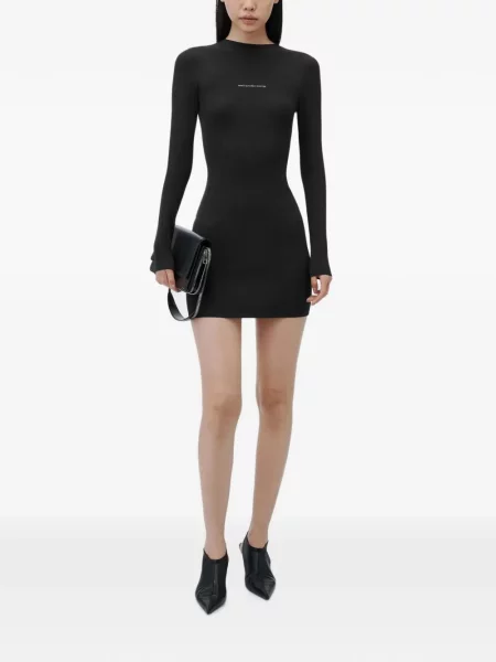 Lung rochie Alexander Wang cu autograf negru