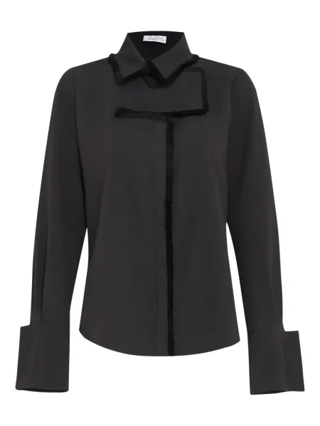 Koszula Gloria Coelho z frędzli czarna