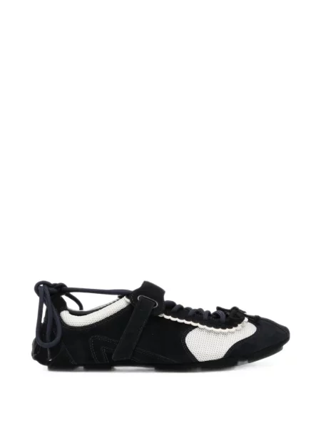 Sneakerși Shushu/tong cu funde albastru