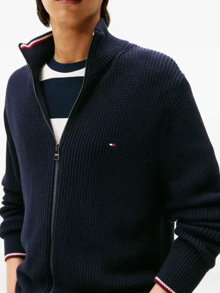 Cardigan Tommy Hilfiger albastru
