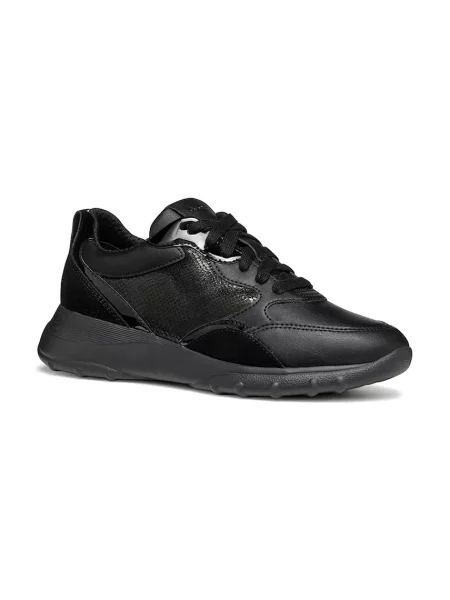 Sneakersy Geox czarne