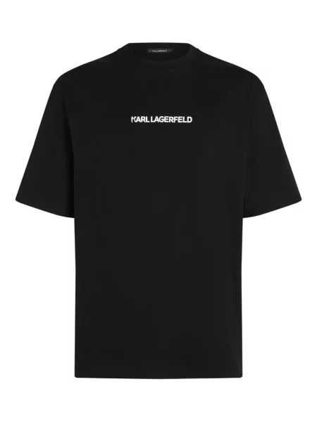 Tricou Karl Lagerfeld cu imagine negru