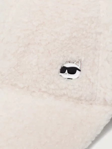 Șapcă KARL LAGERFELD Crem alb