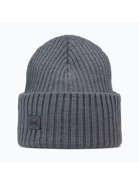 Шапка зимова BUFF Knitted Rutger iron grey сіра