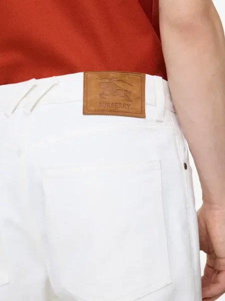Blugi Burberry alb