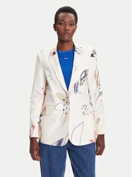 Desigual Sacou Arty alb