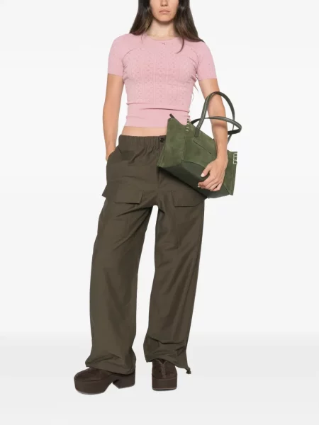 Tricou Jw Anderson cu funde roz
