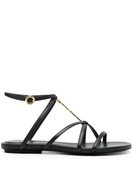 Sandale Jacquemus din piele negru