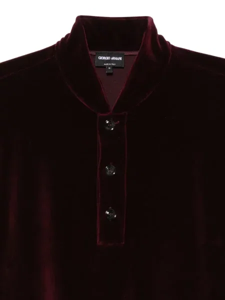 Gulerat hanorac Giorgio Armani roșu