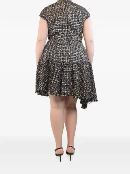 Rochie midi Jason Wu din tweed negru