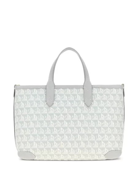Графичен чанта Anya Hindmarch сиво