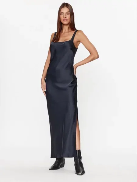 Сукня Samsoe Samsoe maxi пряма синій