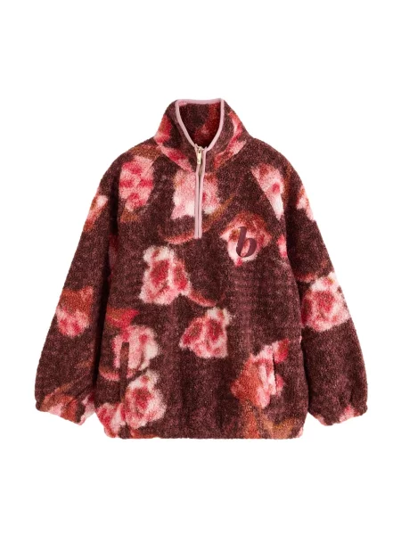B by Ted Baker Pulover maro / ciocolatiu / magenta / pal roz