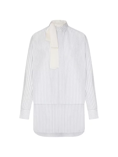 Rochie mini Sacai cu legături alb