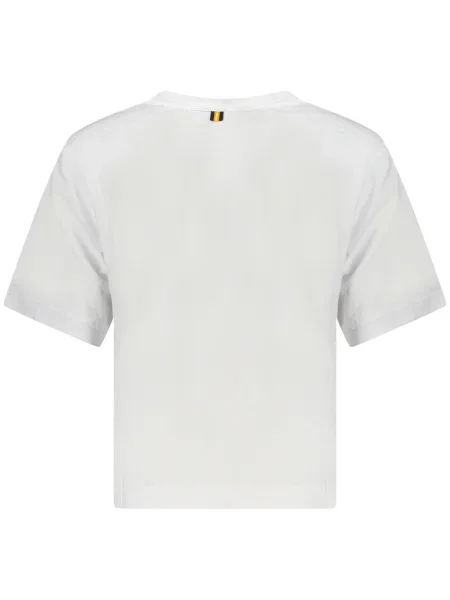 Tricou K-way scurt alb