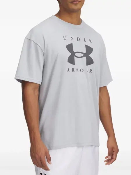 Izolat cămașă Under Armour cu autograf gri