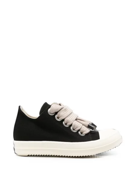 Sneakerși Rick Owens Drkshdw din dantelă chunky negru