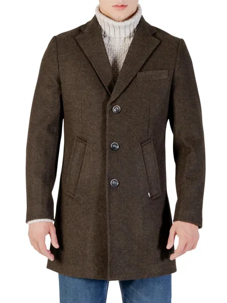 Палто Gianni Lupo кафяво