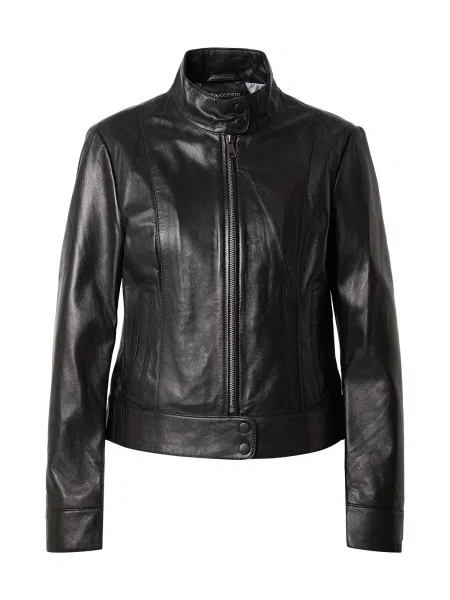 OAKWOOD Geacă de primăvară-toamnă negru