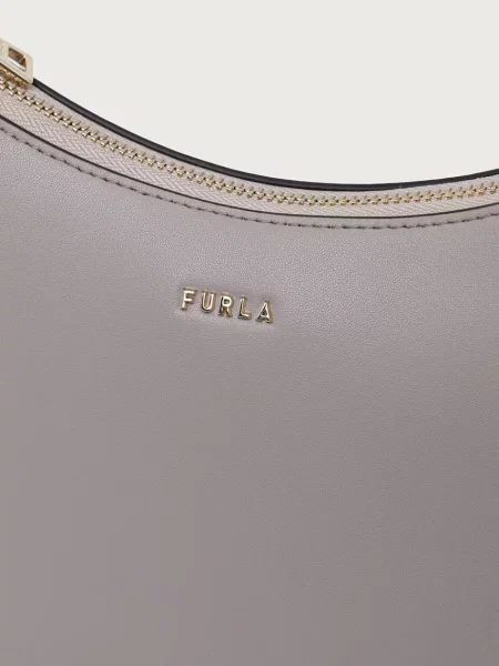 Кожаная сумка хобо Furla
