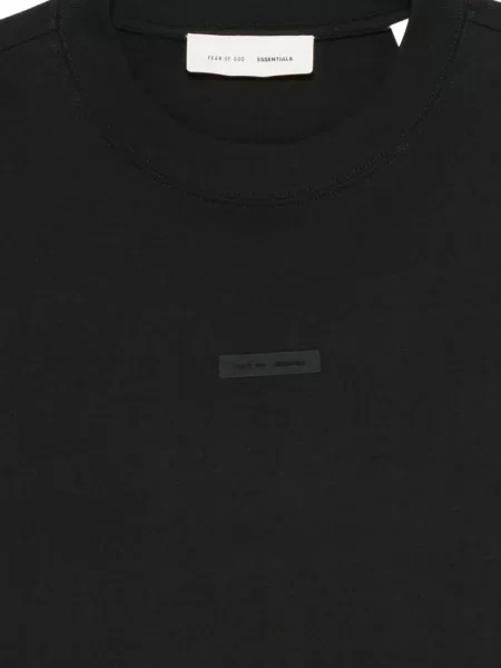 Marškinėliai Fear Of God Essentials juoda