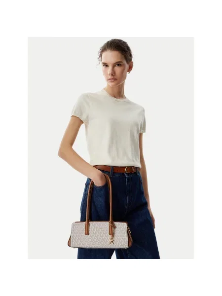 MICHAEL Michael Kors Torba za čez ramo / kremna / konjak bež