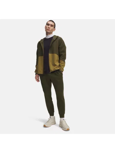 Pantaloni Under Armour Unstoppable Flc Jgr Eu Green M verde