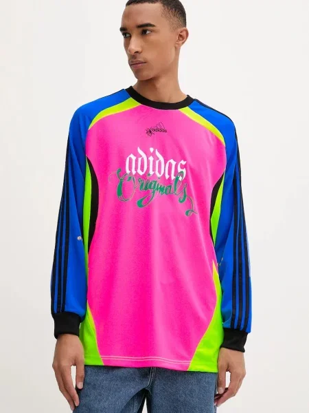 Hosszú jersey póló Adidas Originals sárga