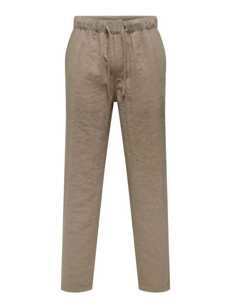 Only & Sons Pantaloni Sinus închis bej