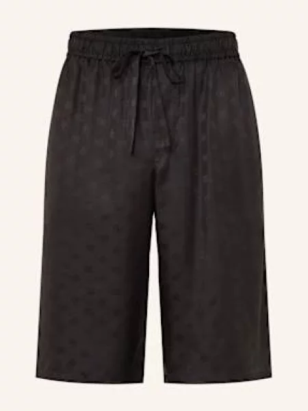 Dolce & Gabbana Hedvábné Šortky černá